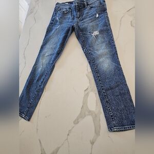 GAP JEANS LIKE NEW NATURAL DISTRESS
